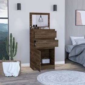 Dresser Asturias, Jewerly Box, Dark Walnut Finish