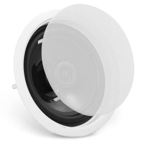 VEVOR 6.5'' Bluetooth in Ceiling Speakers, 150W, Flush Mount Ceiling & in-Wall Speaker System with 8Î©Impedance 89dB Sensitivity