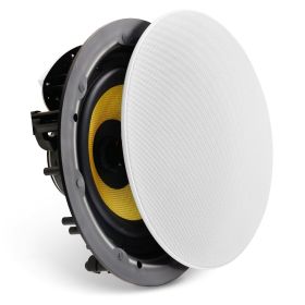 VEVOR 8 Inch in Ceiling Speakers, 200-Watts, Flush Mount Ceiling & in-Wall Speakers System with 8Î©Impedance 89dB Sensitivity