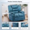 Living Room Recliner Chair Sofa with Massage and Heating