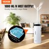 VEVOR Humidifier for Home Large Room, Commercial Humidifier for Whole House 1291.7 sq ft, 16L Water Tank & Night Light & 12h Timer & Auto Shut-Off