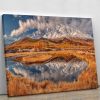 Mirror For Mountains Canvas Print or Poster