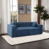 Full Foam Compression Sofa, Modern Sofa Couch, 2-3 Seat Mid Century Indoor Couch, Exquisite Upholstered Loveseat for Living Room,Bedroom,Apartment